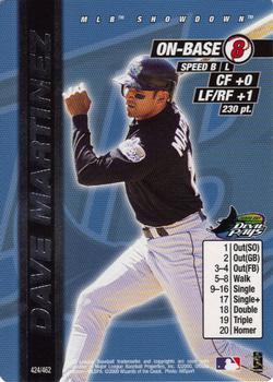 2000 MLB Showdown Unlimited #424 Dave Martinez Front