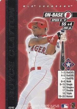 2000 MLB Showdown Unlimited #432 Royce Clayton Front