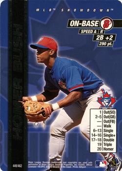 2000 MLB Showdown Unlimited #449 Homer Bush Front