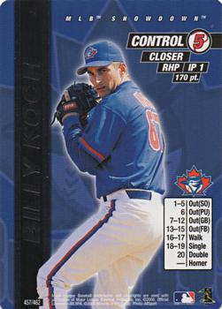 2000 MLB Showdown Unlimited #457 Billy Koch Front