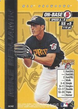 2000 MLB Showdown Unlimited #342 Mike Benjamin Front