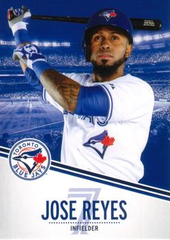 2013 Swing Into Summer Safety Toronto Blue Jays #NNO Jose Reyes Front