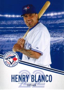 2013 Swing Into Summer Safety Toronto Blue Jays #NNO Henry Blanco Front