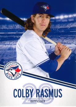 2013 Swing Into Summer Safety Toronto Blue Jays #NNO Colby Rasmus Front