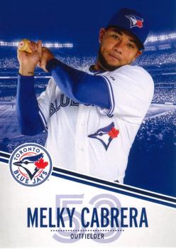 2013 Swing Into Summer Safety Toronto Blue Jays #NNO Melky Cabrera Front