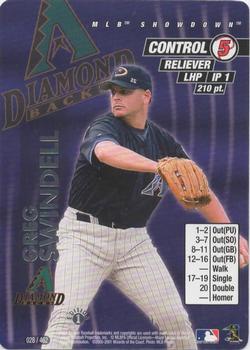 2001 MLB Showdown 1st Edition #028 Greg Swindell Front