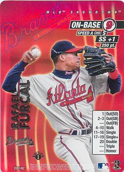 2001 MLB Showdown 1st Edition #033 Rafael Furcal Front