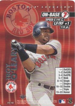 2001 MLB Showdown 1st Edition #076 Troy O'Leary Front
