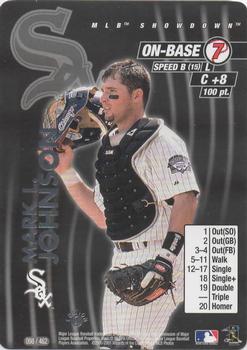 2001 MLB Showdown 1st Edition #098 Mark L. Johnson Front