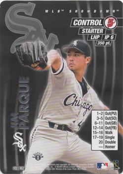 2001 MLB Showdown 1st Edition #102 Jim Parque Front