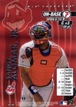 2001 MLB Showdown 1st Edition #126 Sandy Alomar, Jr. Front