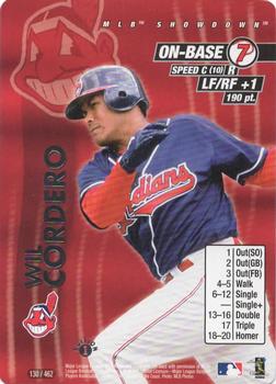 2001 MLB Showdown 1st Edition #130 Wil Cordero Front