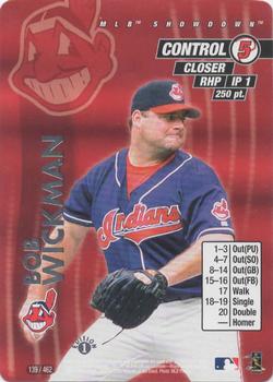 2001 MLB Showdown 1st Edition #139 Bob Wickman Front
