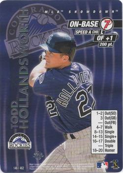 2001 MLB Showdown 1st Edition #146 Todd Hollandsworth Front