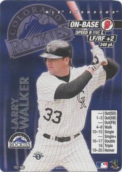 2001 MLB Showdown 1st Edition #152 Larry Walker Front