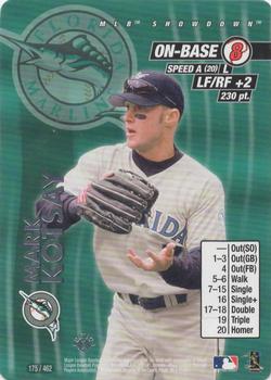2001 MLB Showdown 1st Edition #175 Mark Kotsay Front