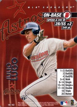 2001 MLB Showdown 1st Edition #196 Julio Lugo Front
