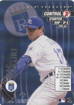 2001 MLB Showdown 1st Edition #212 Mac Suzuki Front