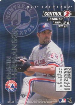 2001 MLB Showdown 1st Edition #266 Dustin Hermanson Front