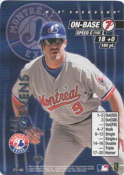 2001 MLB Showdown 1st Edition #271 Lee Stevens Front