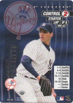 2001 MLB Showdown 1st Edition #302 Andy Pettitte Front