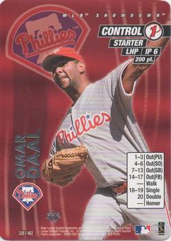 2001 MLB Showdown 1st Edition #326 Omar Daal Front
