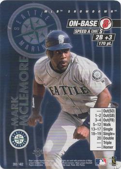 2001 MLB Showdown 1st Edition #393 Mark McLemore Front