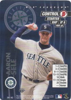 2001 MLB Showdown 1st Edition #399 Aaron Sele Front