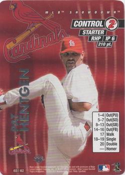 2001 MLB Showdown 1st Edition #405 Pat Hentgen Front
