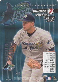 2001 MLB Showdown 1st Edition #418 Miguel Cairo Front