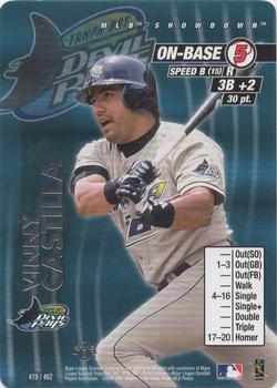 2001 MLB Showdown 1st Edition #419 Vinny Castilla Front