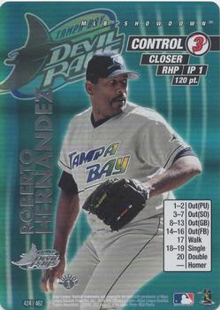 2001 MLB Showdown 1st Edition #424 Roberto Hernandez Front