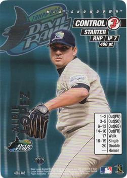 2001 MLB Showdown 1st Edition #426 Albie Lopez Front