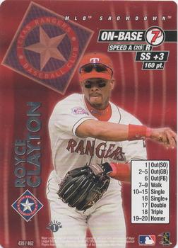 2001 MLB Showdown 1st Edition #435 Royce Clayton Front