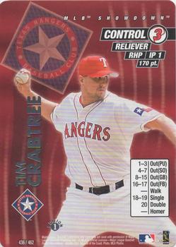 2001 MLB Showdown 1st Edition #436 Tim Crabtree Front