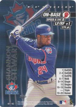2001 MLB Showdown 1st Edition #461 Shannon Stewart Front