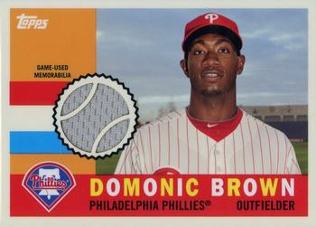 2013 Topps Archives - 1960 Relics #60R-DB Domonic Brown Front