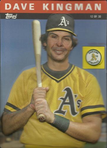1985 Topps 3-D Baseball Stars #12 Dave Kingman Front