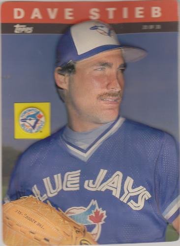 1985 Topps 3-D Baseball Stars #20 Dave Stieb Front