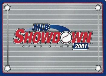 2001 MLB Showdown Pennant Run #004 Aaron Fultz Back