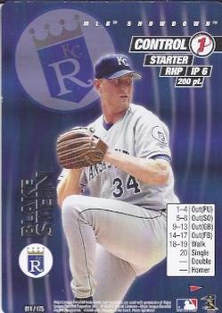 2001 MLB Showdown Pennant Run #011 Blake Stein Front