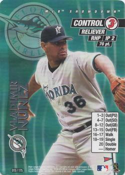 2001 MLB Showdown Pennant Run #015 Vladimir Nunez Front