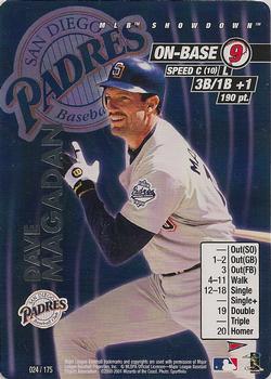 2001 MLB Showdown Pennant Run #024 Dave Magadan Front