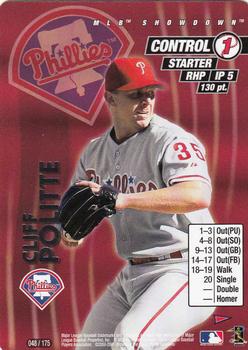2001 MLB Showdown Pennant Run #048 Cliff Politte Front