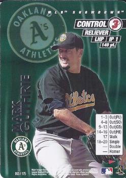 2001 MLB Showdown Pennant Run #053 Mark Guthrie Front