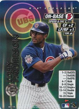 2001 MLB Showdown Pennant Run #057 Corey Patterson Front