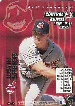 2001 MLB Showdown Pennant Run #079 Justin Speier Front