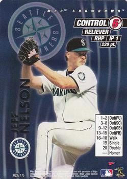 2001 MLB Showdown Pennant Run #083 Jeff Nelson Front