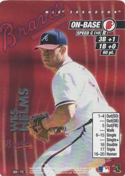 2001 MLB Showdown Pennant Run #084 Wes Helms Front