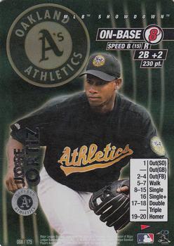 2001 MLB Showdown Pennant Run #088 Jose Ortiz Front